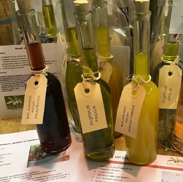 Olijfolie en balsamico cadeaupakket