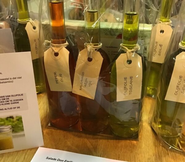 Olijfolie en balsamico pakketje