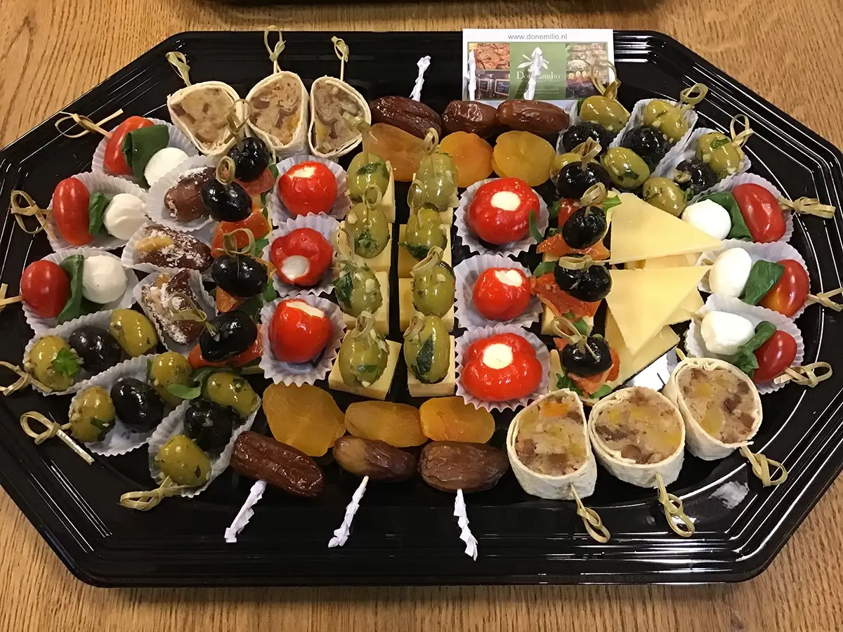 vegetarische hapjesschaal Don Emilio