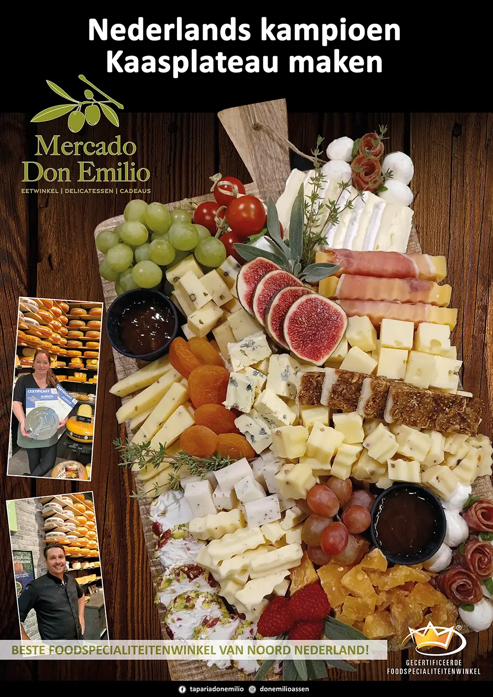 Nederlands Kampioen Kaasplateau maken Nederlands Kampioen Kaasplateau maken